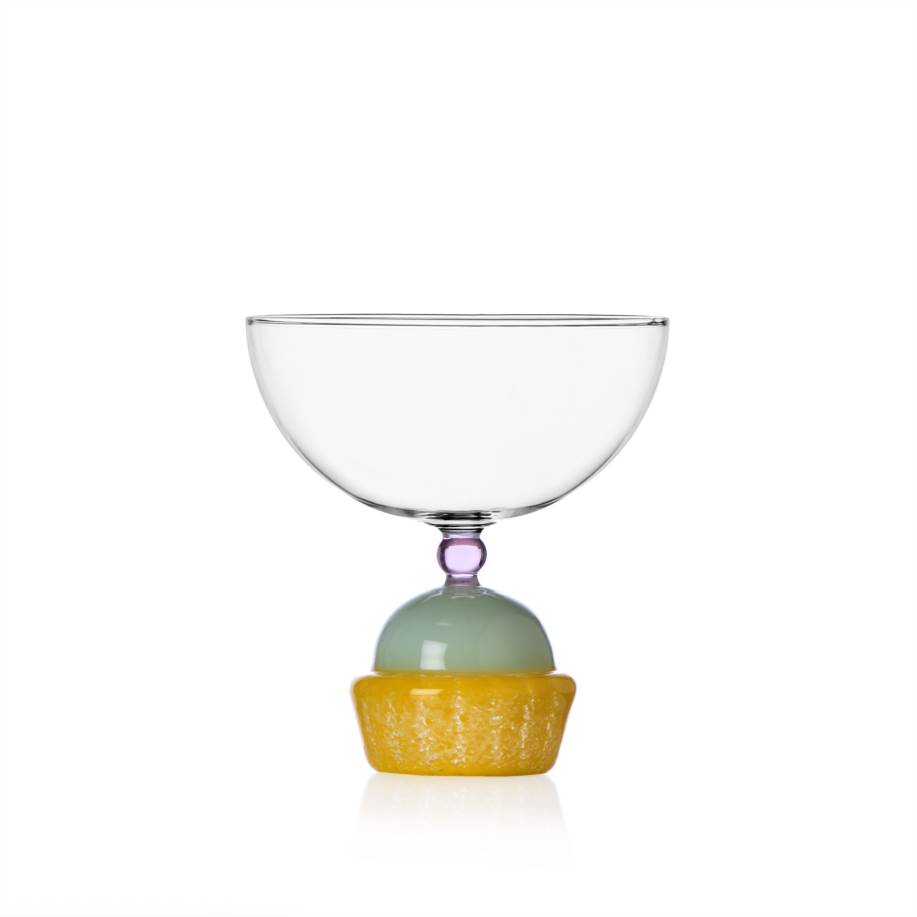 Cup matt green pastry