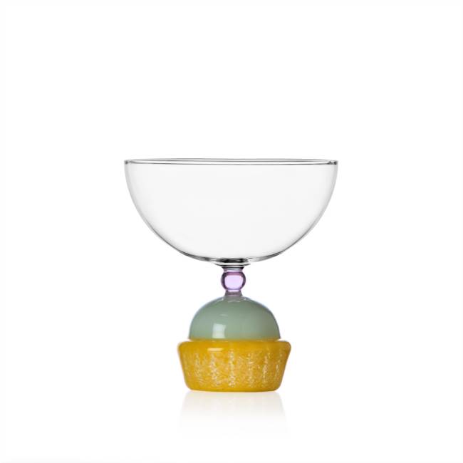 Cup matt green pastry