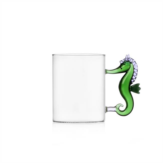 Mug seahorse green