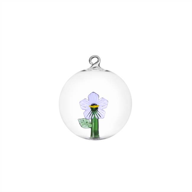 Christmas edition lilac flower Christmas ball