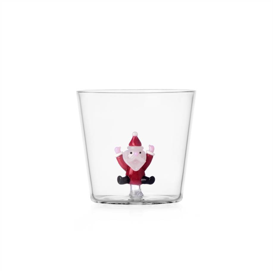 Tumbler jumping Santa