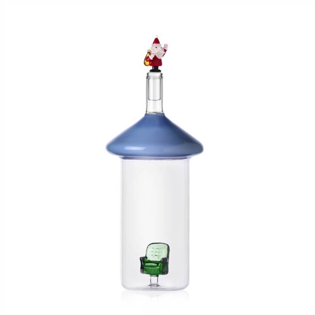 Bottle Santa Claus&sofa