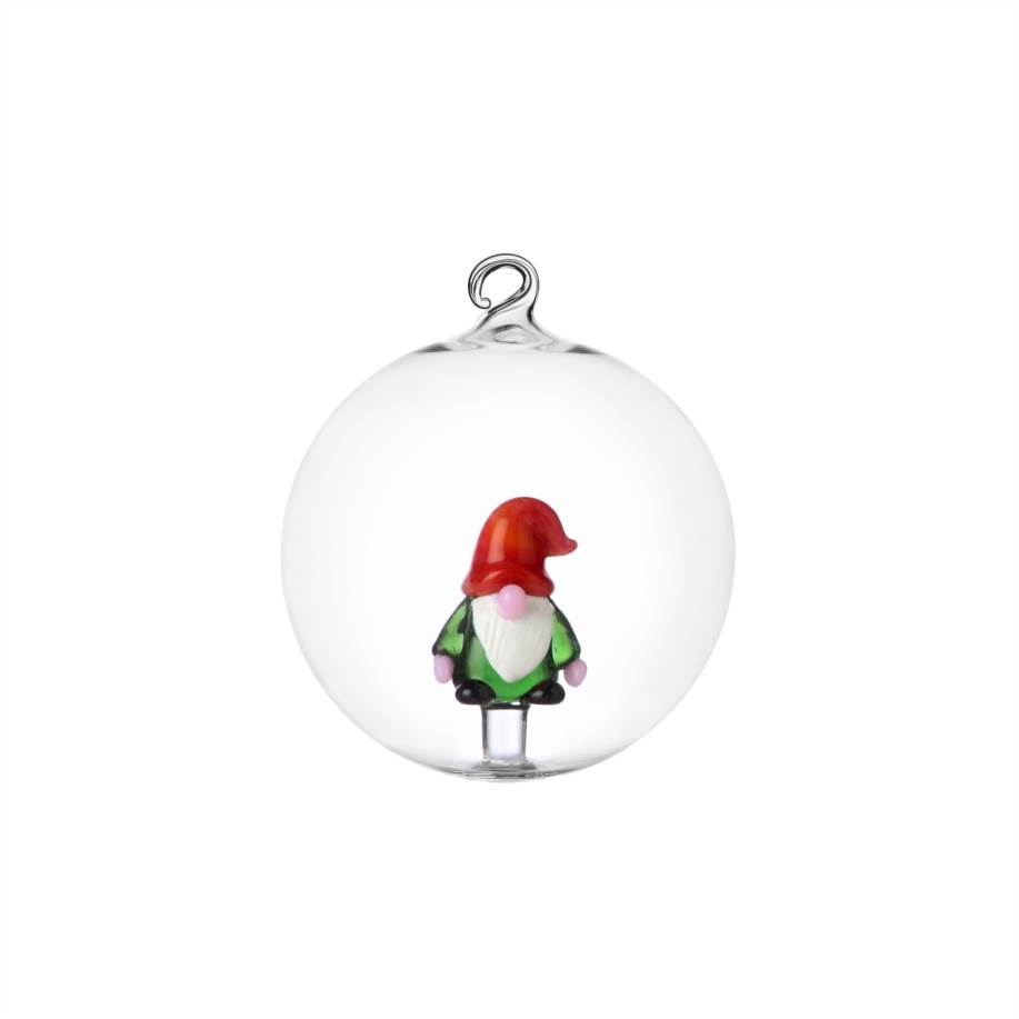 Palla di Natale gnomo