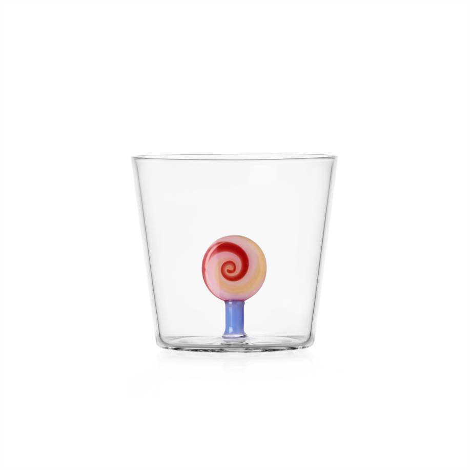 Tumbler red/pink lollipop