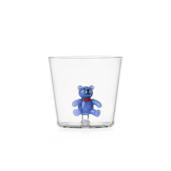 Tumbler light blue teddy bear