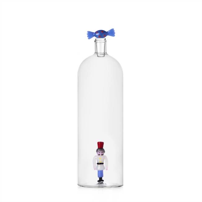 Bottle blue candy&soldier
