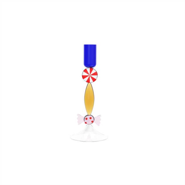 Candleholder pink candy