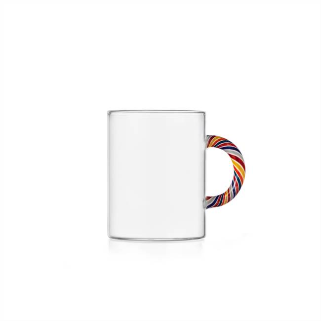 Mug coloured handle