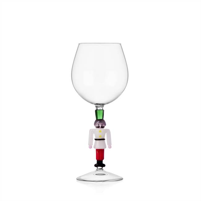 Soldier stem glass