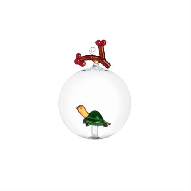 Christmas ball berries&turtle