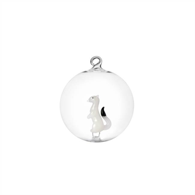 Christmas ball ferret