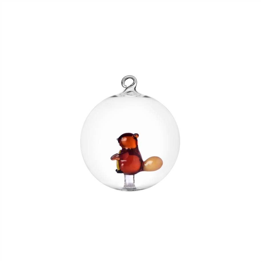 Christmas ball beaver