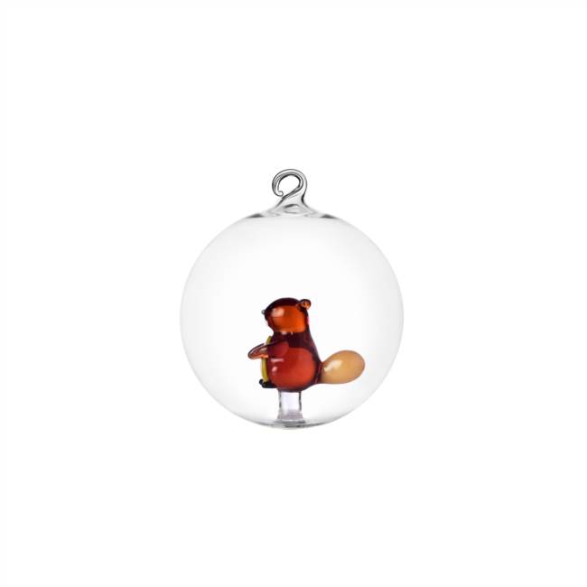 Christmas ball beaver