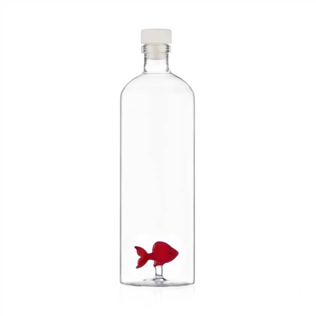 Botol Fish Bottle red fish