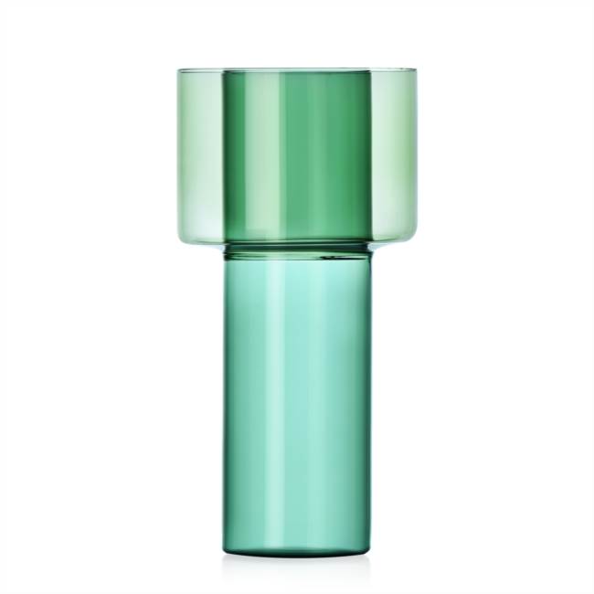 Vaso grande A blu-petrolio