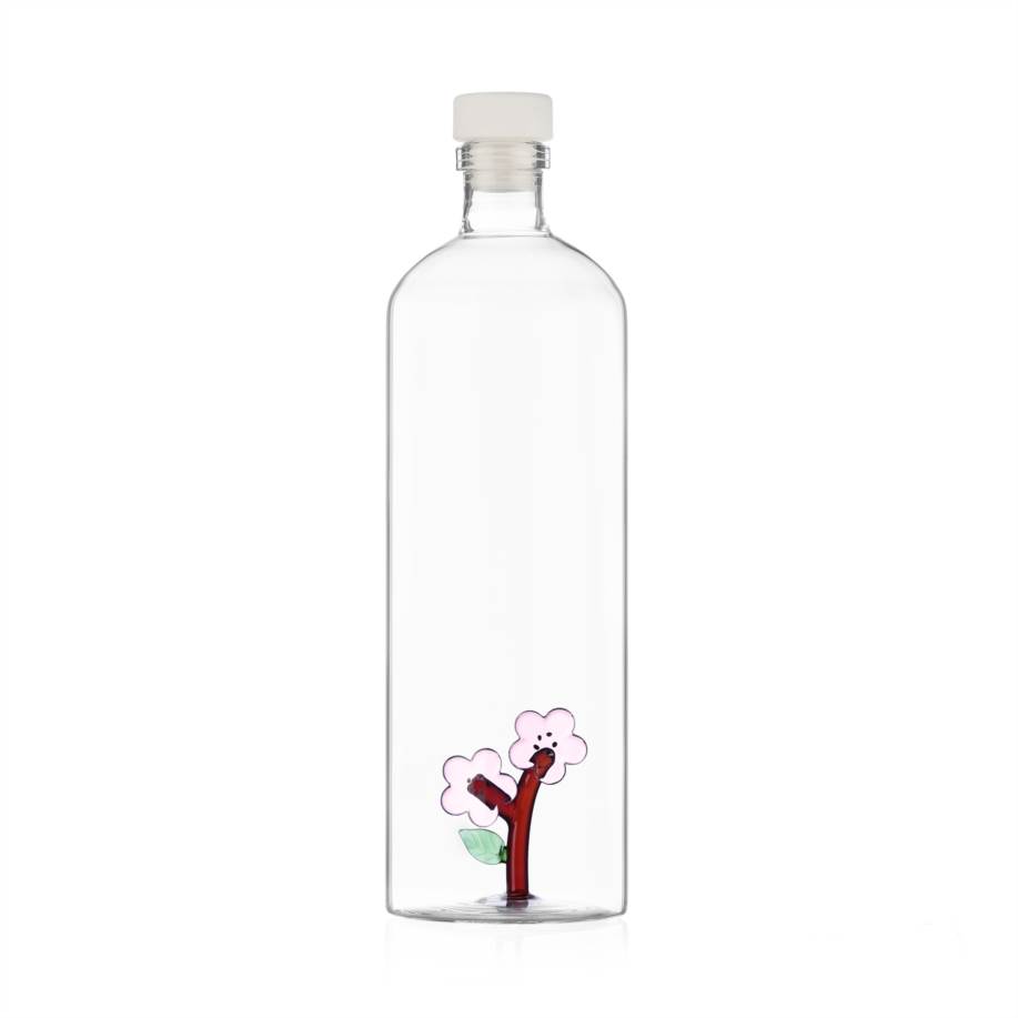 Bottle peach flower