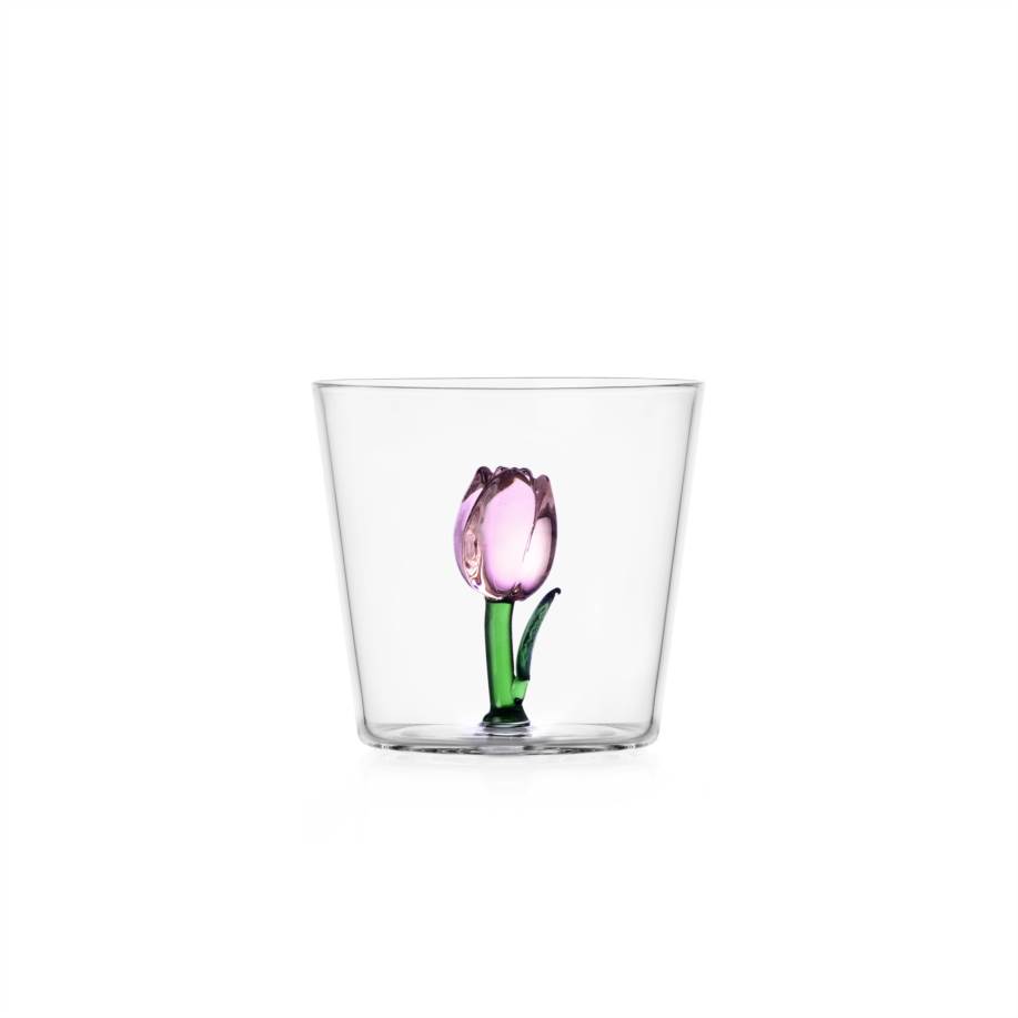 Tumbler pink tulip