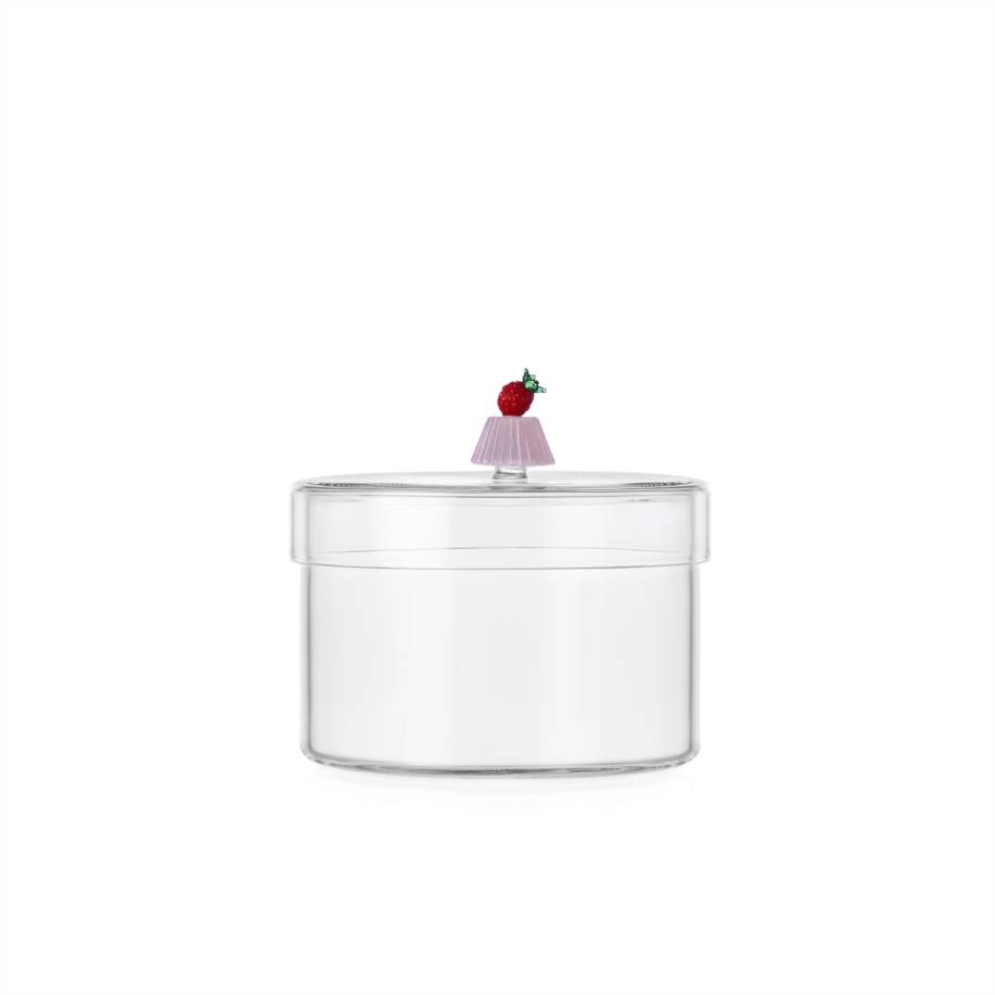 Box Charlotte w raspberry