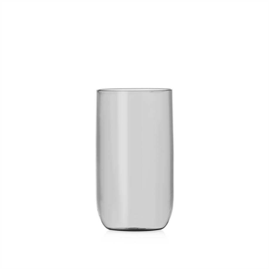 Tall glass high tumbler smoke