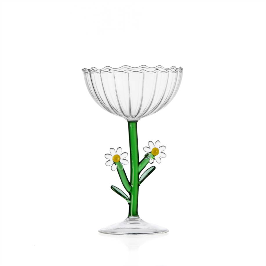 Champagne bowl daisy