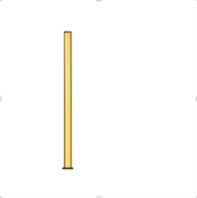 Tubo giallo 27 cm