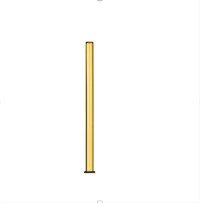 Tubo giallo 25 cm