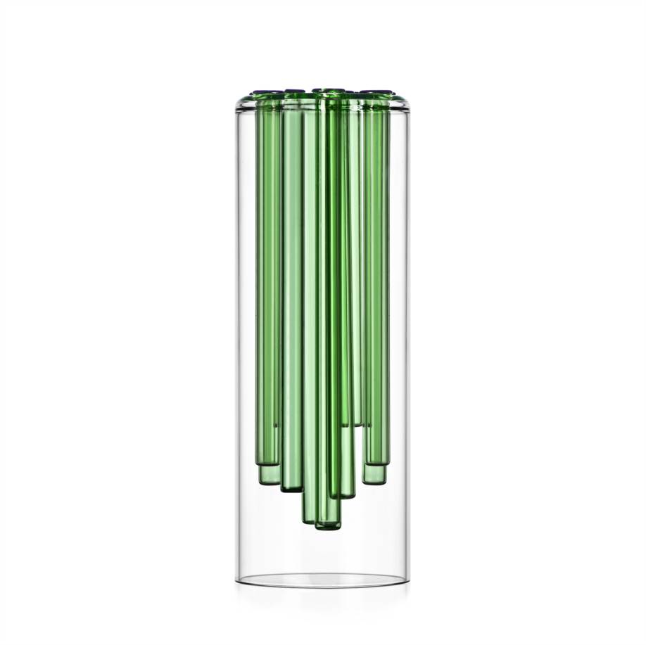Green vase