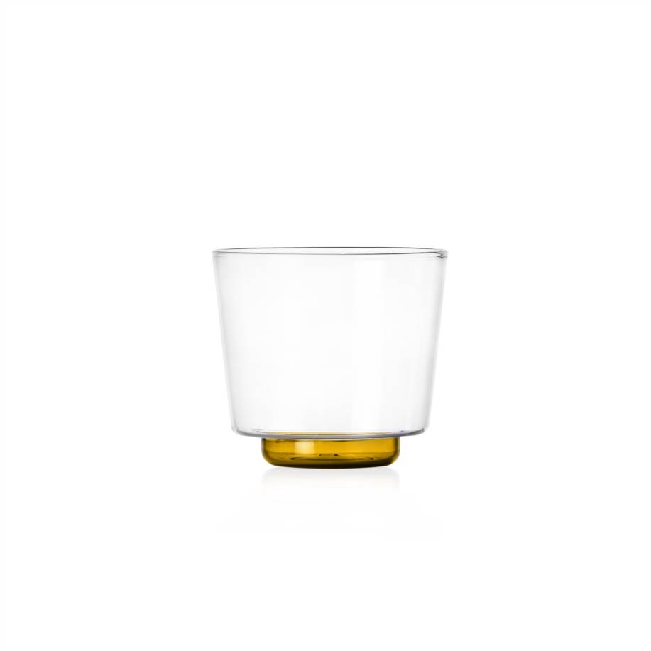 Bicchiere whiskey giallo