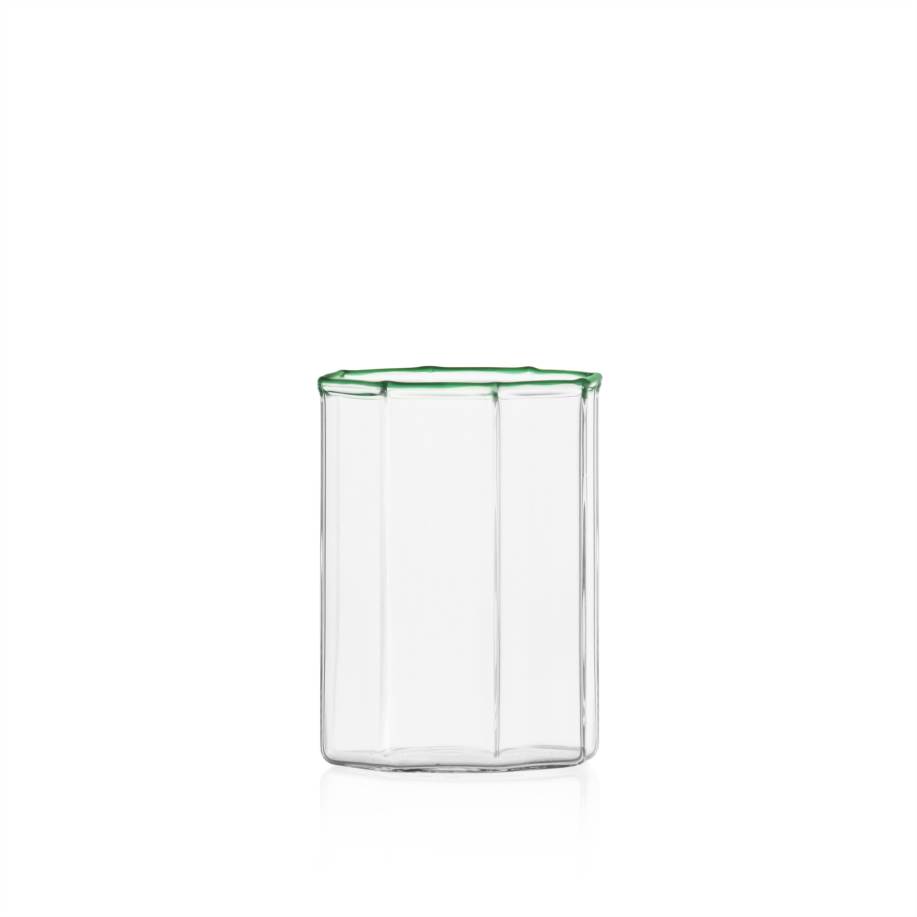 Wine glass green