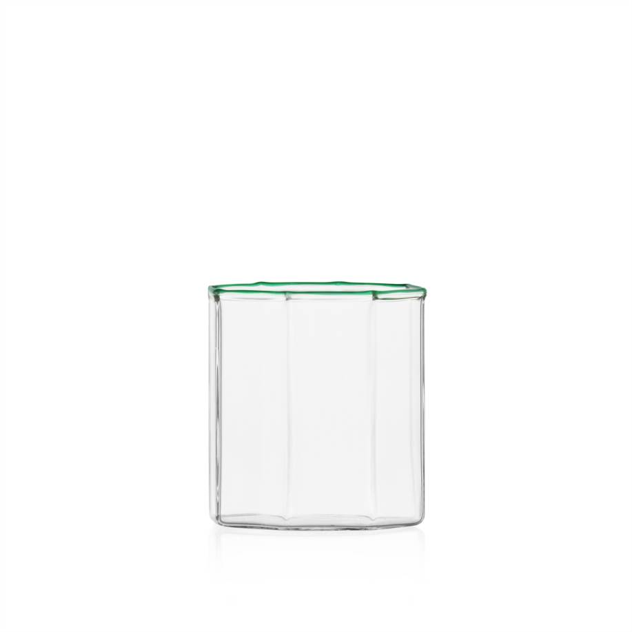 Bicchiere acqua verde