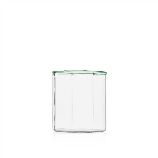 Water glass green
