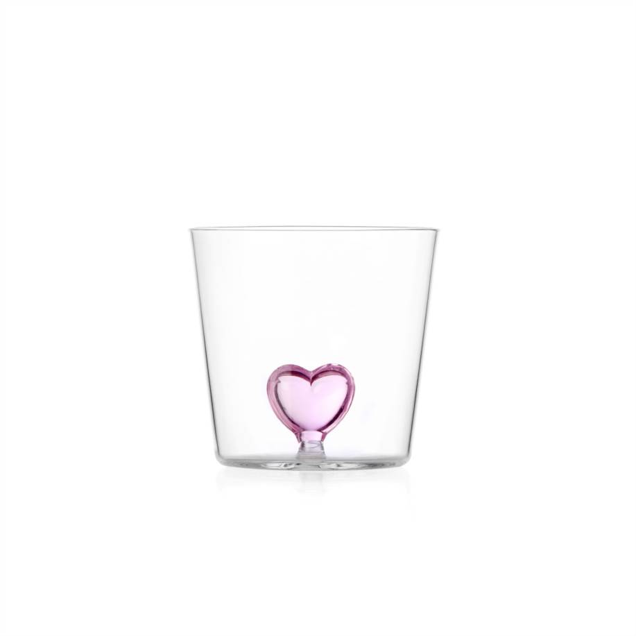 Tumbler pink heart