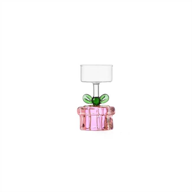 Tealight pink gift