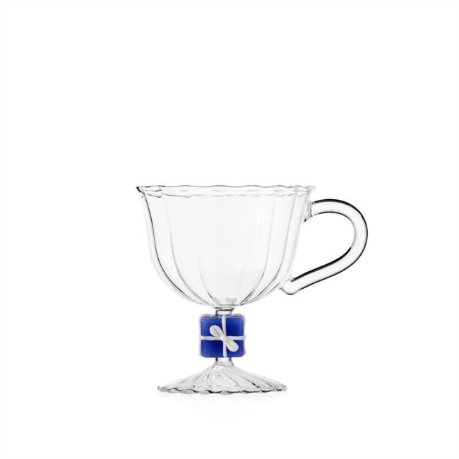 Cup/mug light blue gift