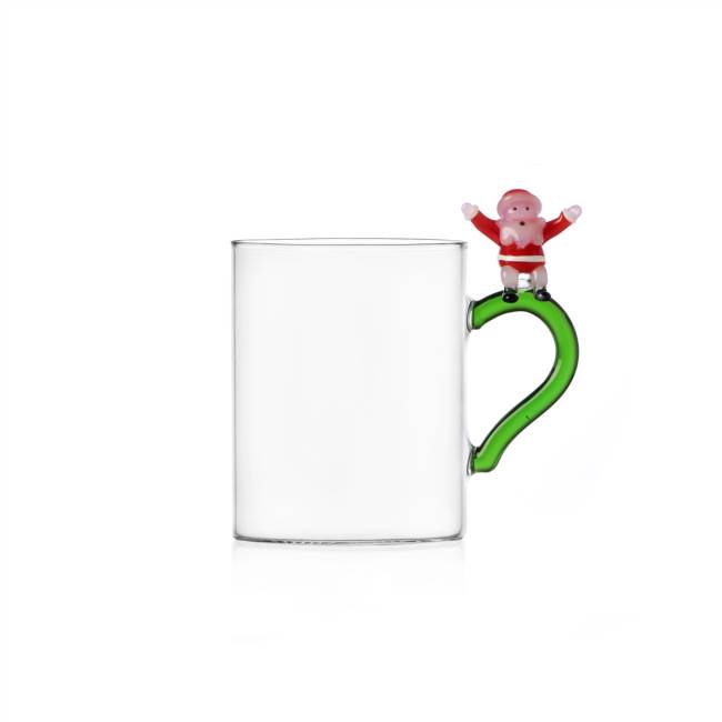 Mug happy Santa Claus