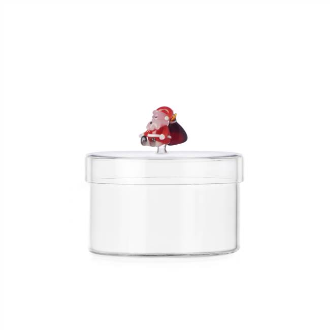 Box Santa with sack