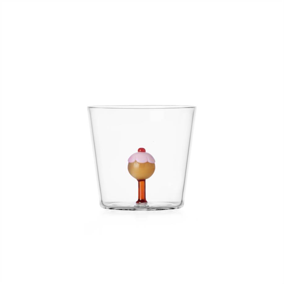 Tumbler lecca-lecca rosa/ambra
