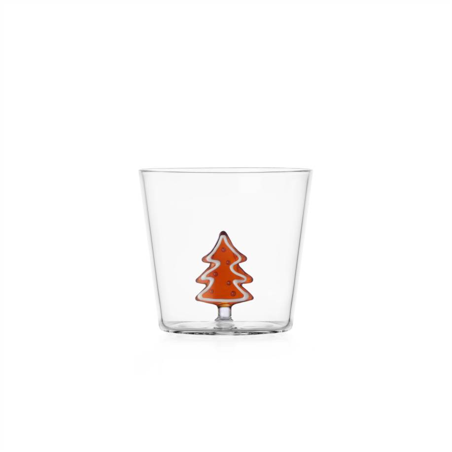 Tumbler albero di Natale pan di zenzero