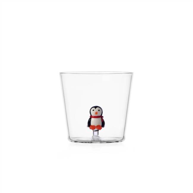 Tumbler penguin w/scarf