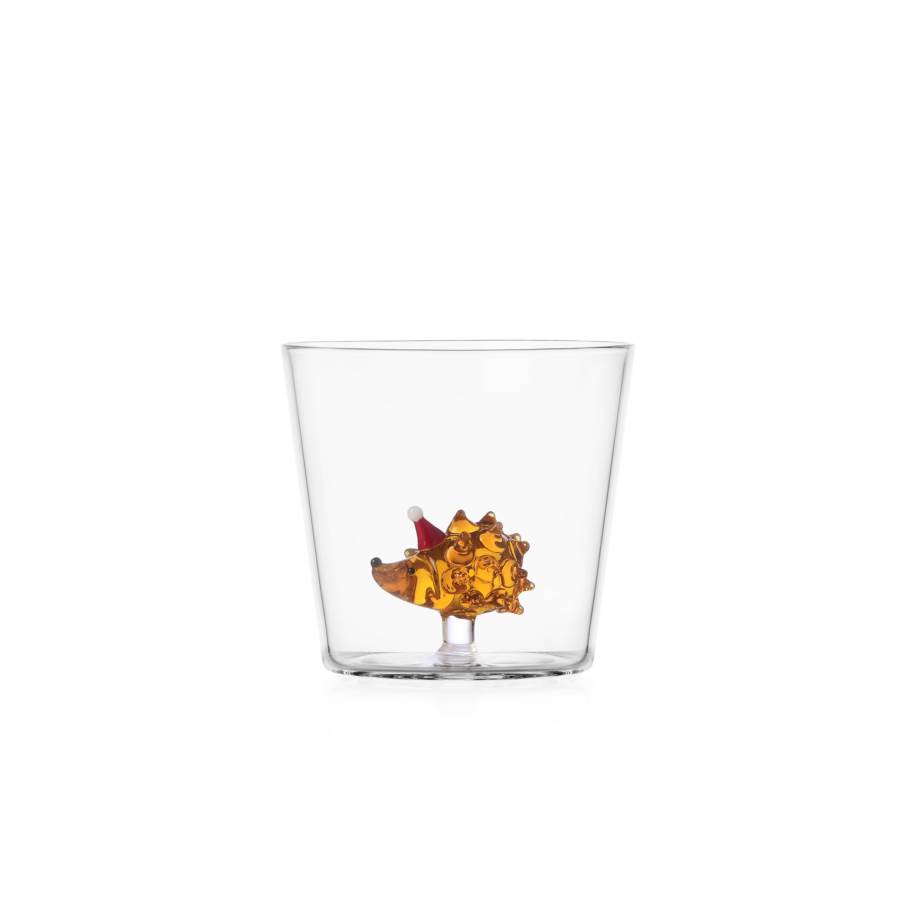 Tumbler riccio con cappello Natale