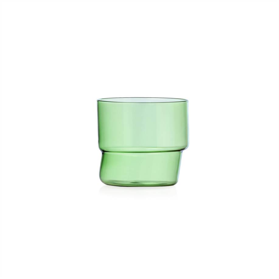 Set 2 green tumbler