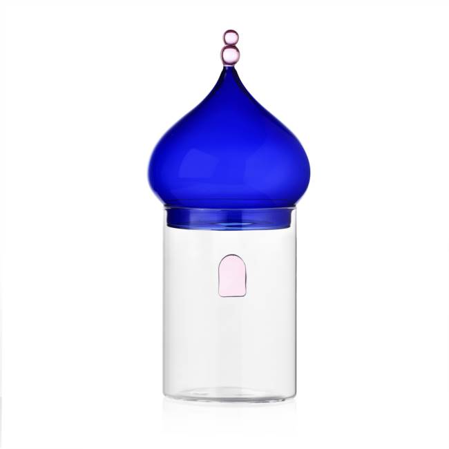 Scatola coperchio blu