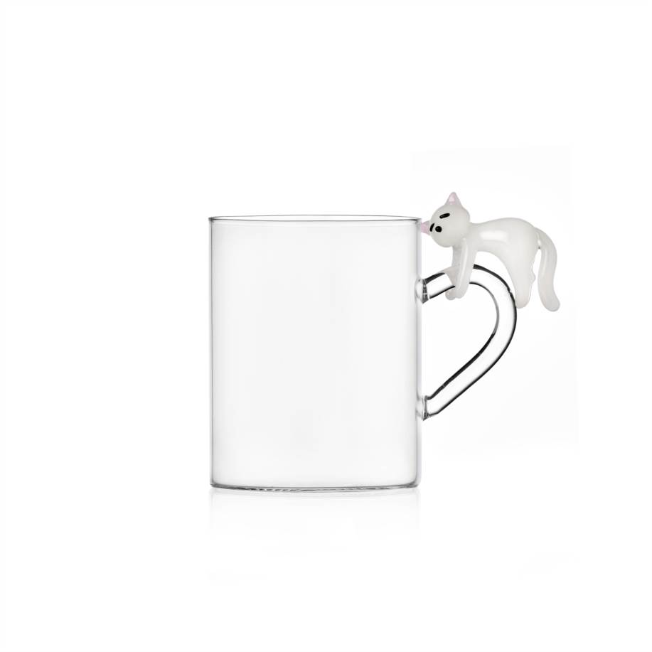 Mug gatto bianco