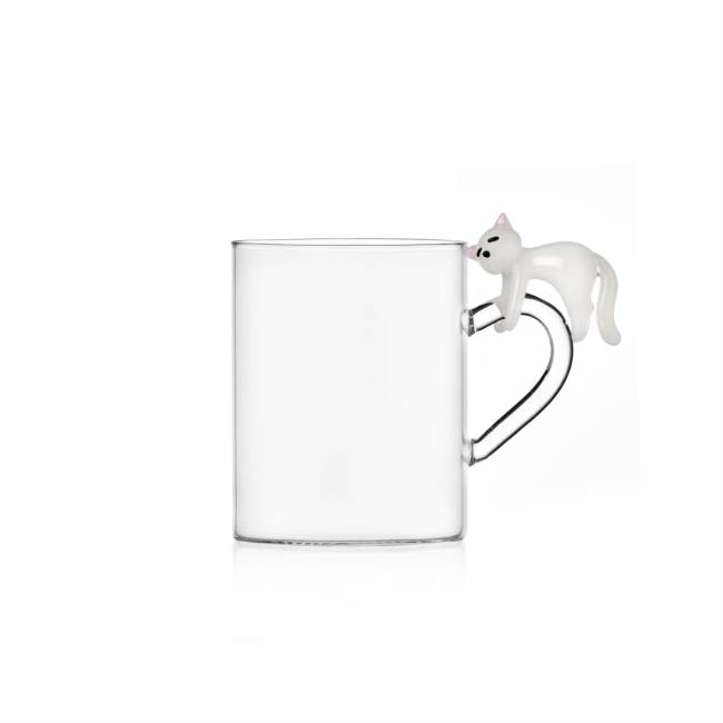 Mug gatto bianco