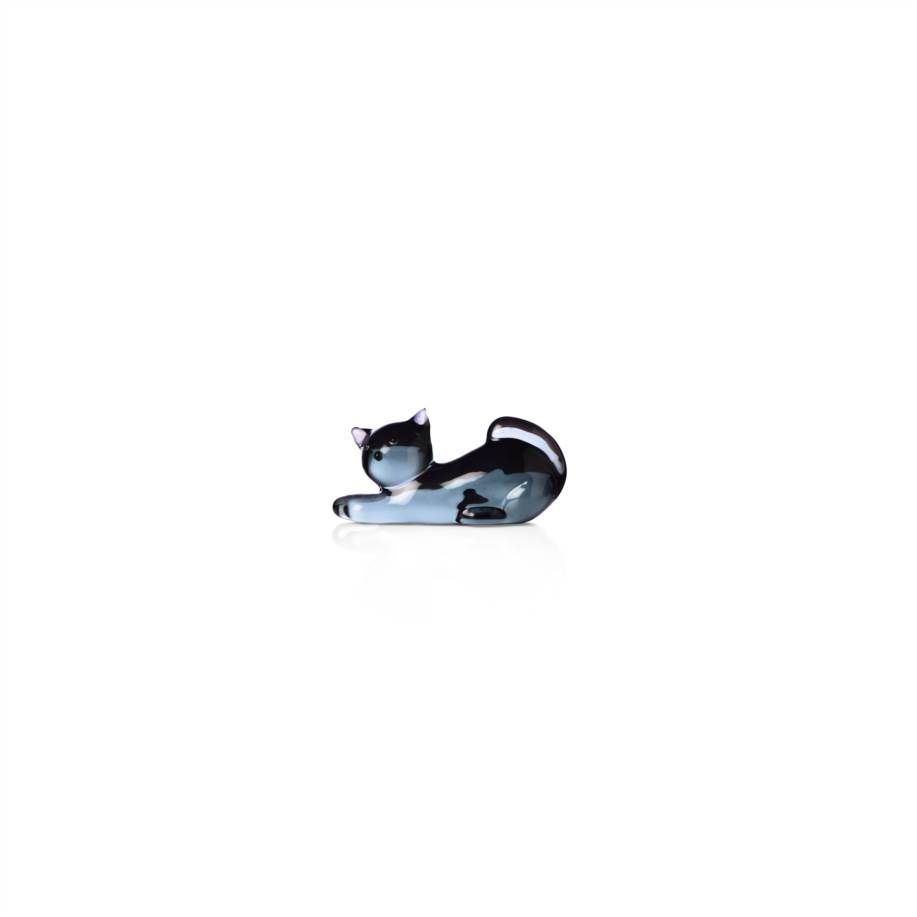 Set 2 poggia bacchette/posate gatti neri